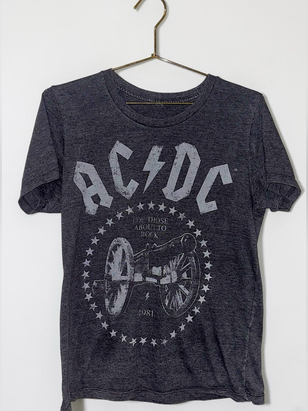 AC/DC "For Those About to Rock" Graphic Band Tee ⚡🎸